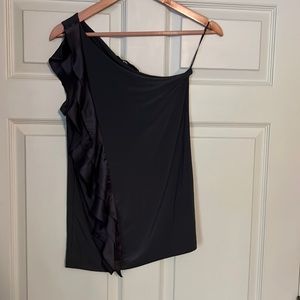 One shoulder, Cami with frill